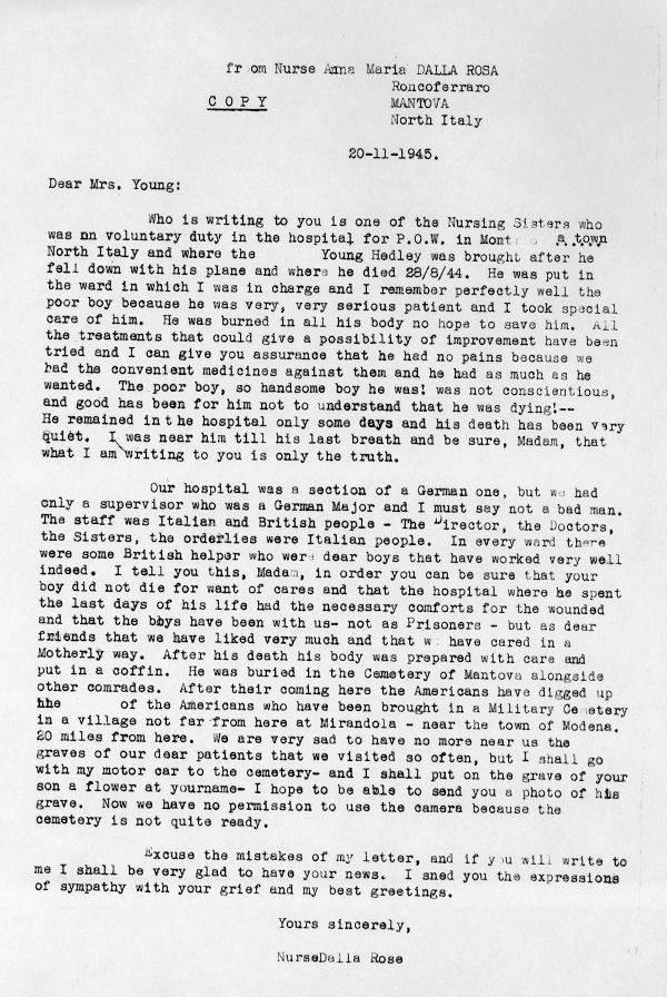 Letter (November 20, 1945)