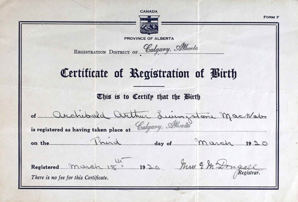 Birth Certificate