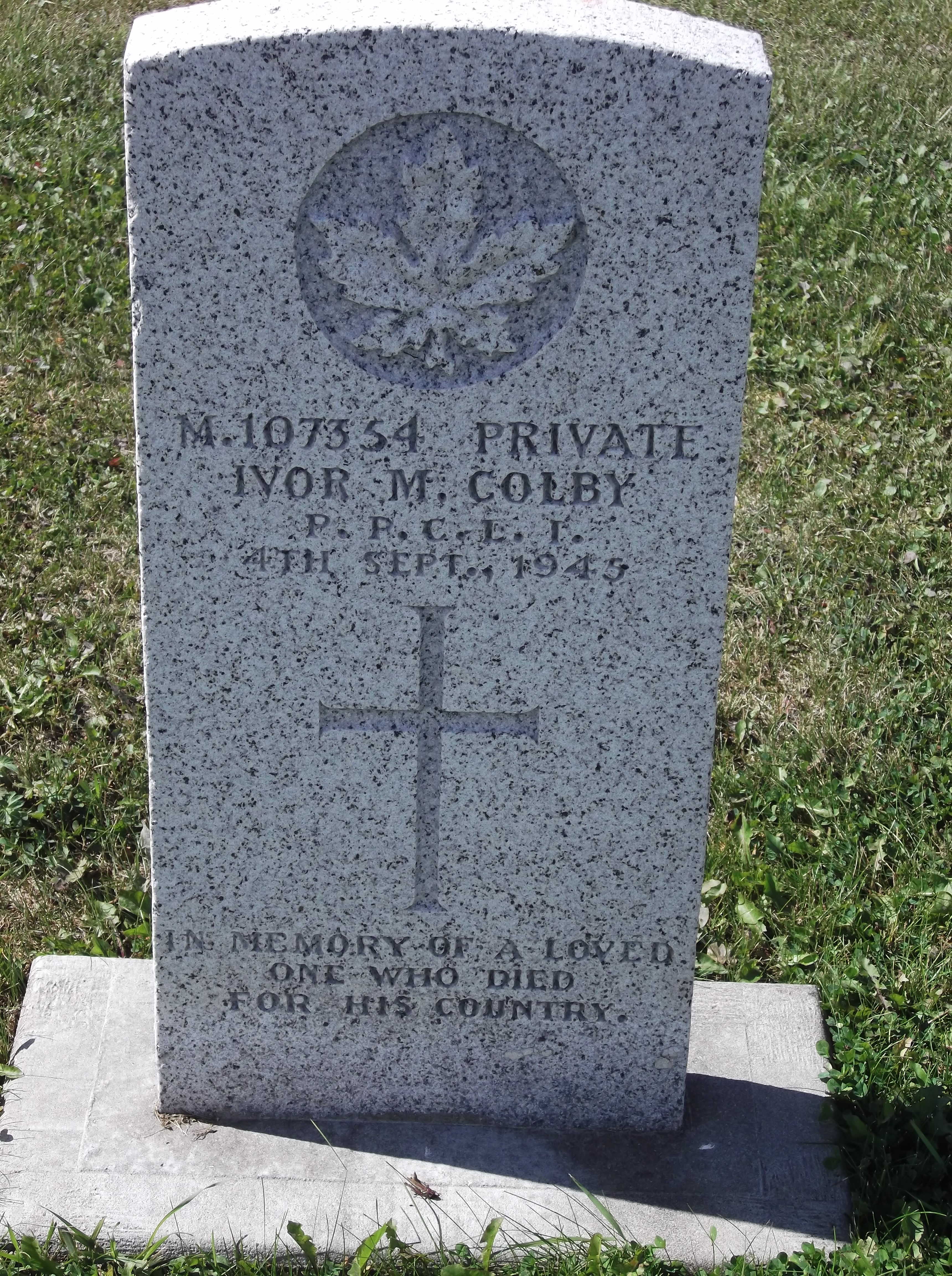 Grave marker