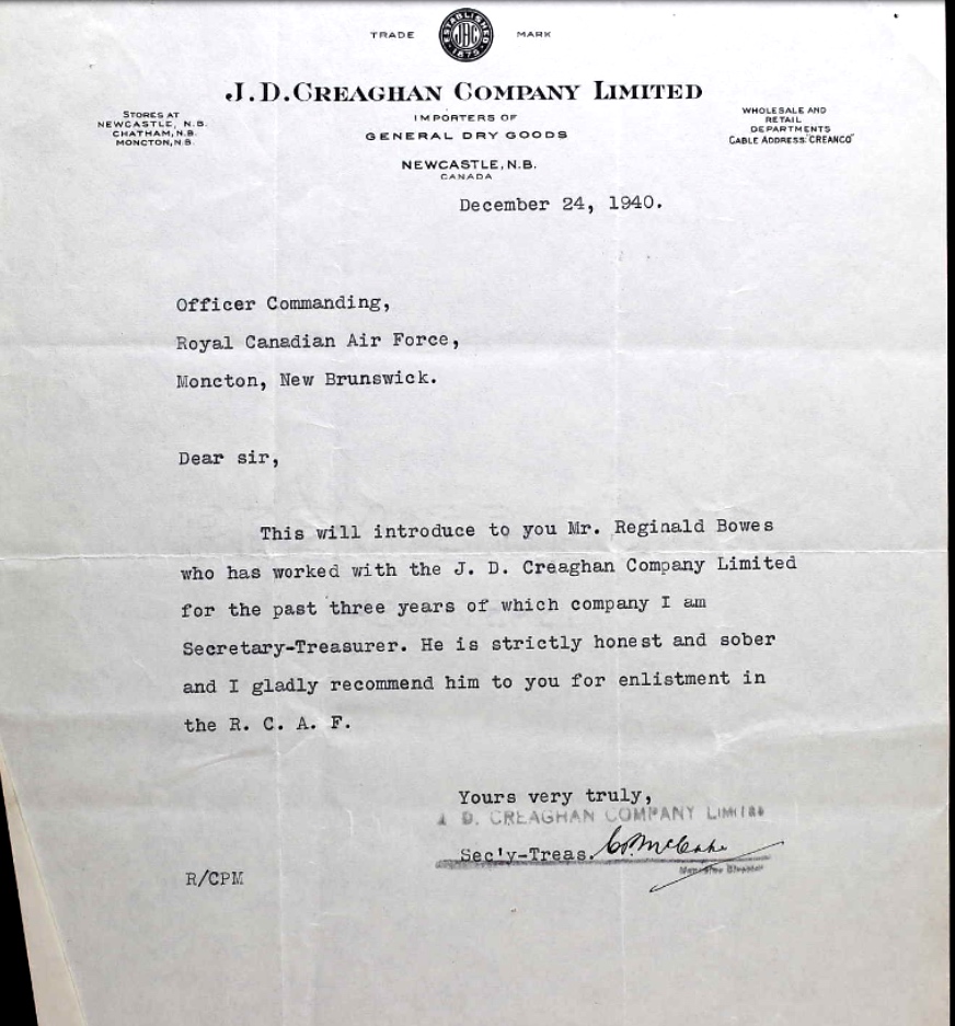 Letter of recommendation