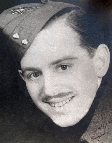 Photo of Maurice Poulin dated December 2 1940 in England