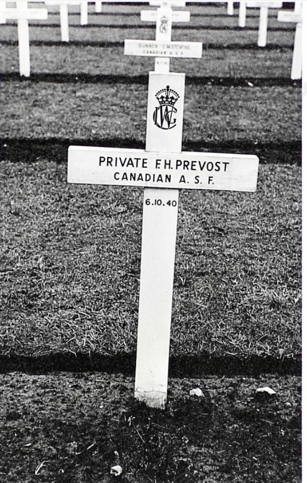 Temporary Grave Marker