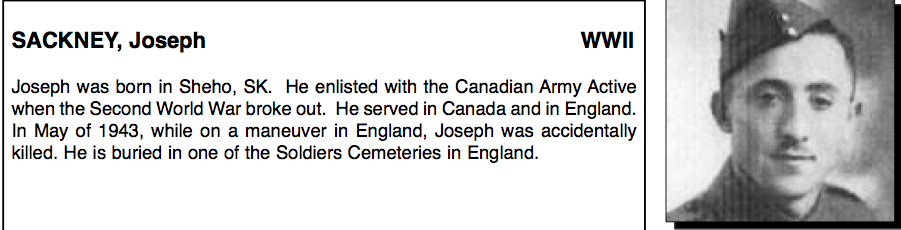 Photo of JOSEPH RAYMOND SACKNEY