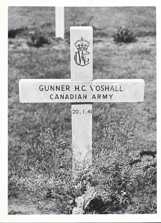 Temporary grave marker