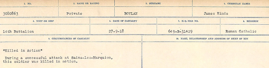 Circumstances of Death Registers