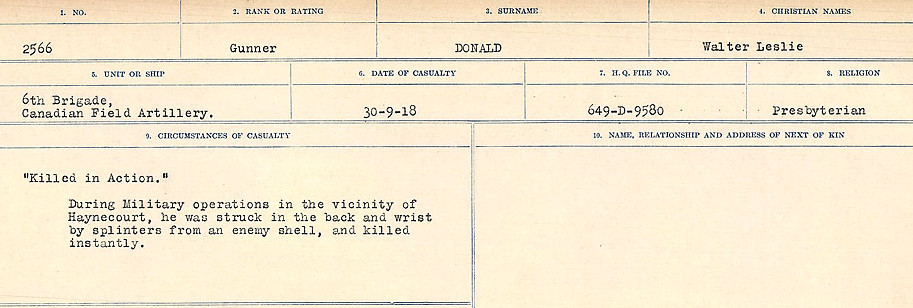 Circumstances of death registers