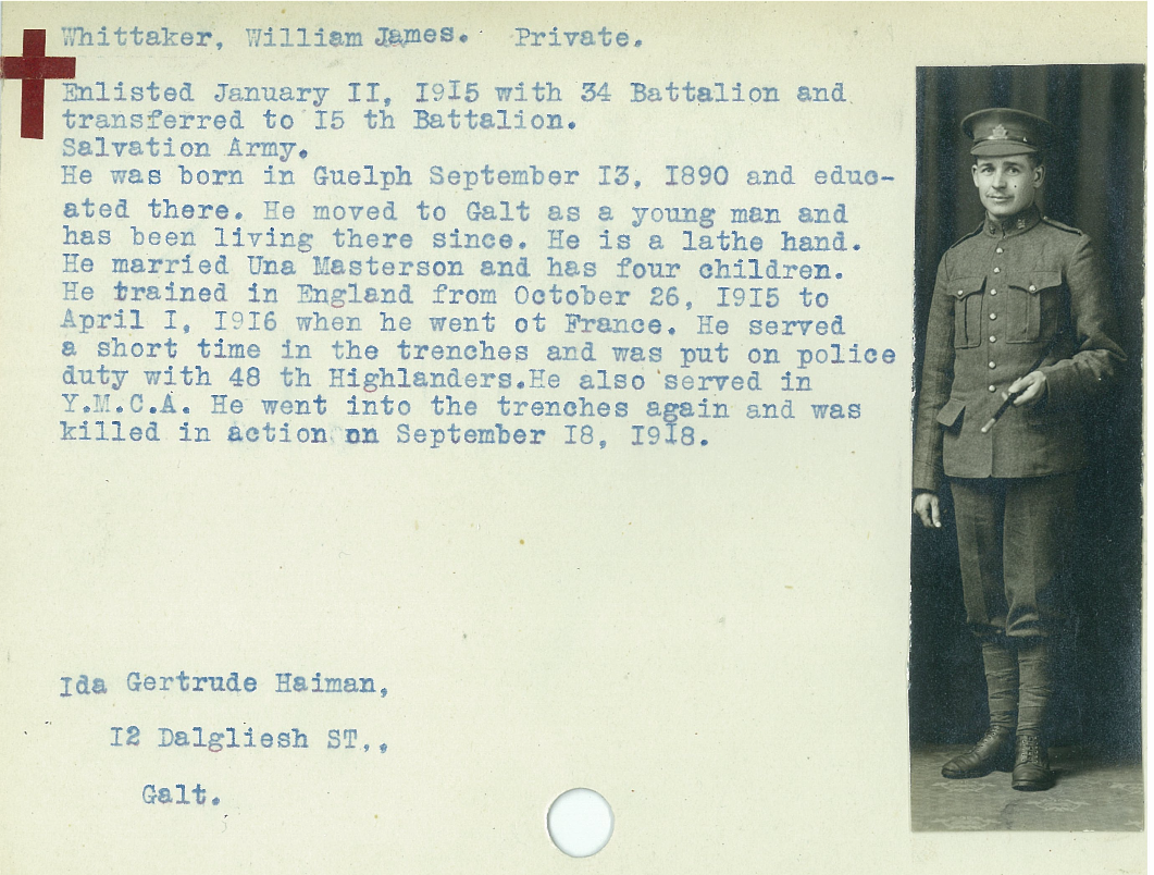 Photo of WILLIAM JAMES WHITTAKER