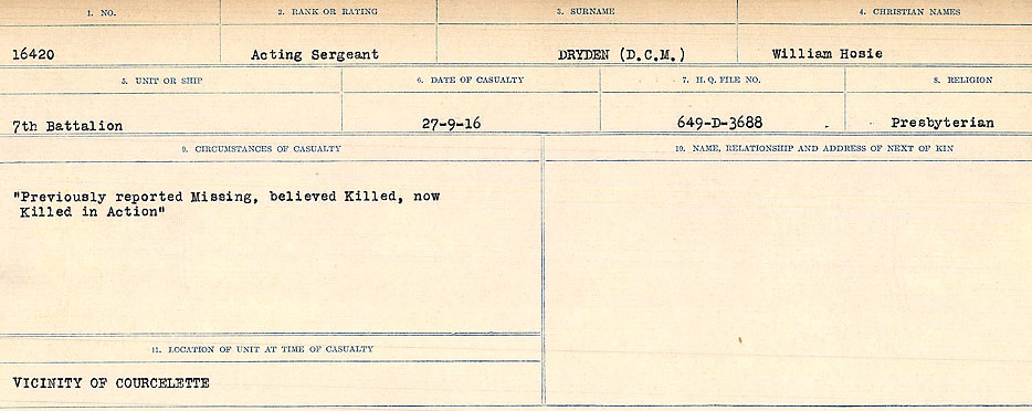 Circumstances of death registers