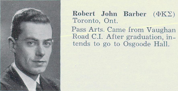 Photo of Robert John Barber