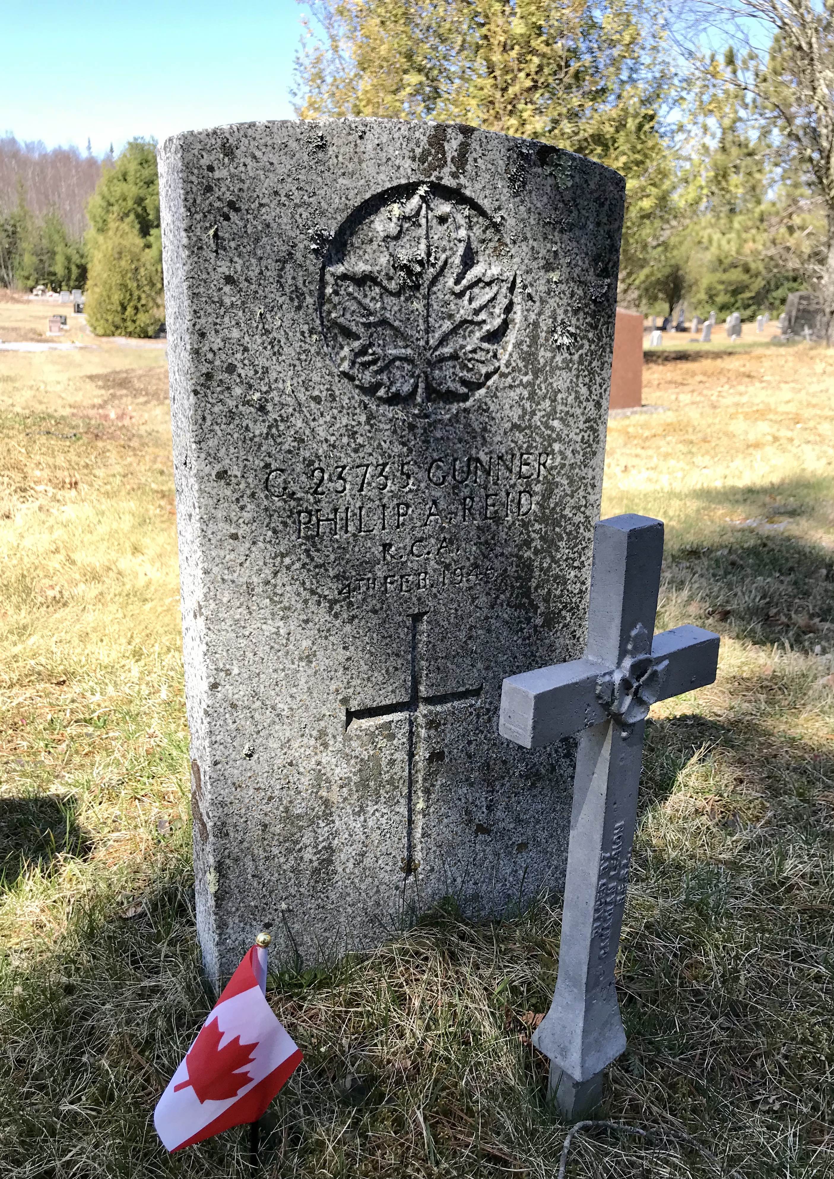 Grave marker