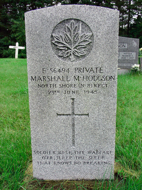 Grave marker