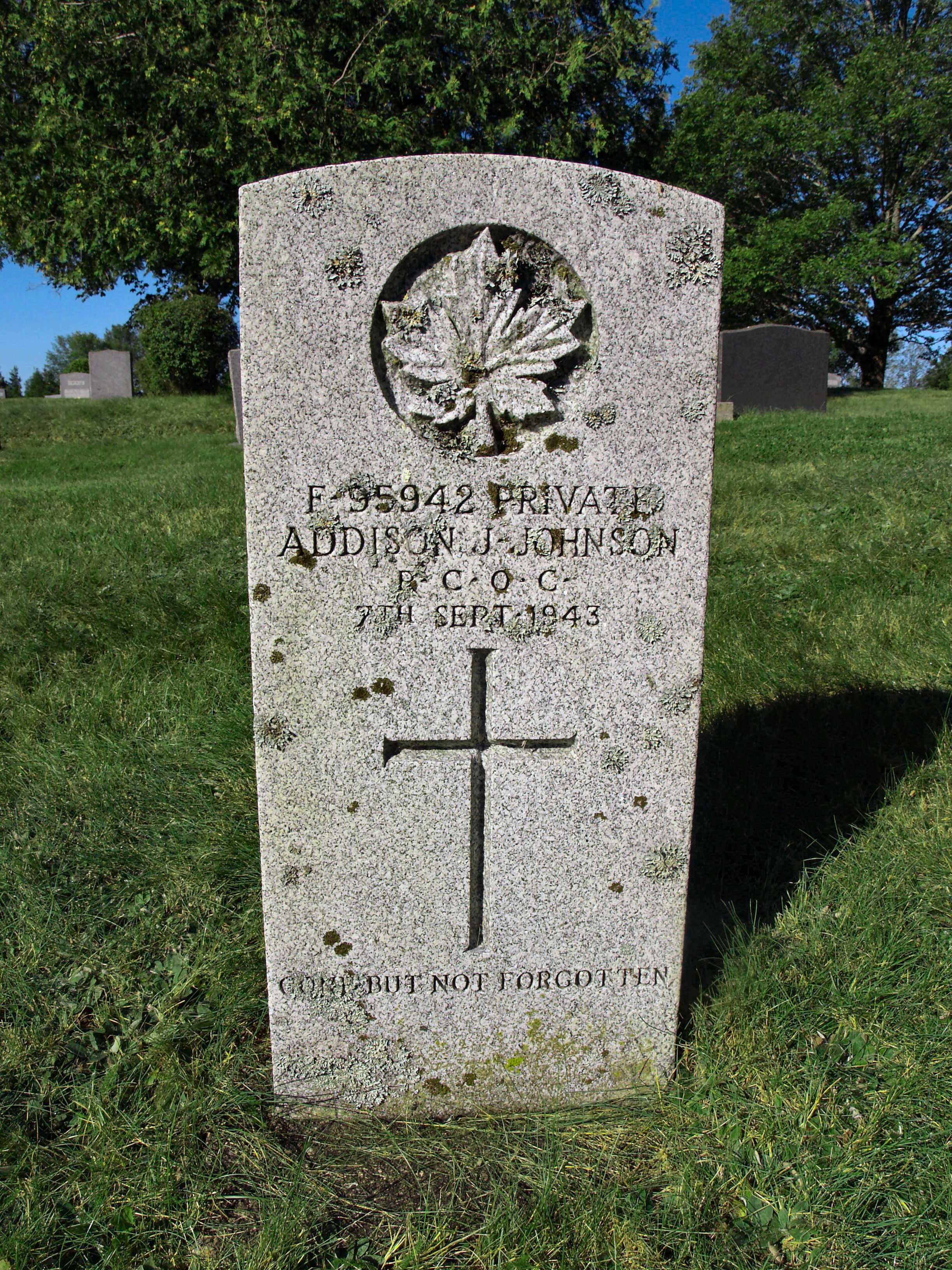 Grave marker