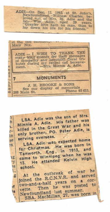 Newspaper clipping