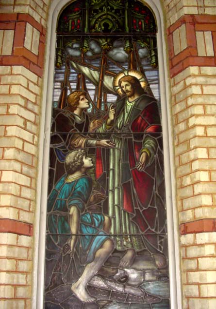 Stained glass window