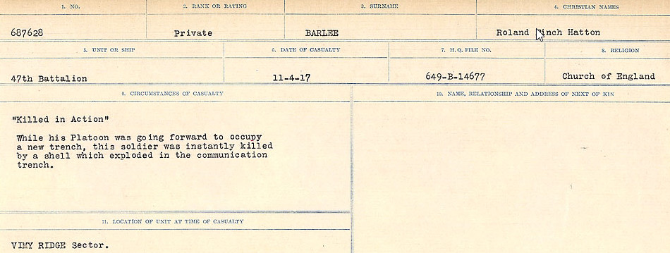 Circumstances of Death Registers