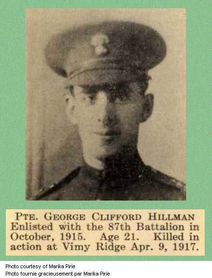 Photo of George Clifford Hillman