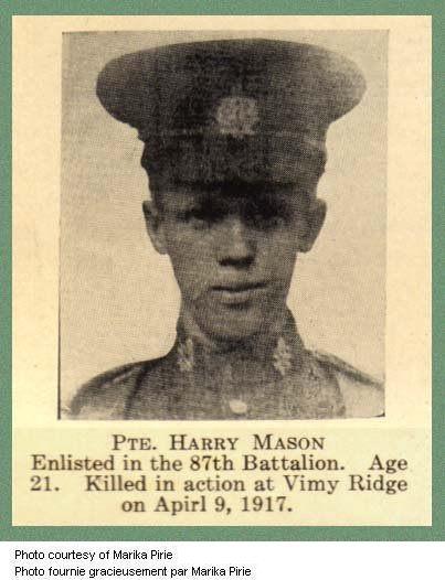 Photo of Harry Mason