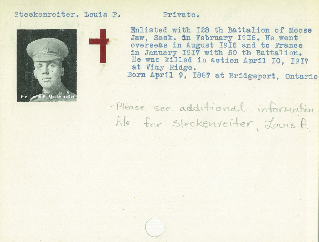 Photo of LOUIS PETER STECKENREITER