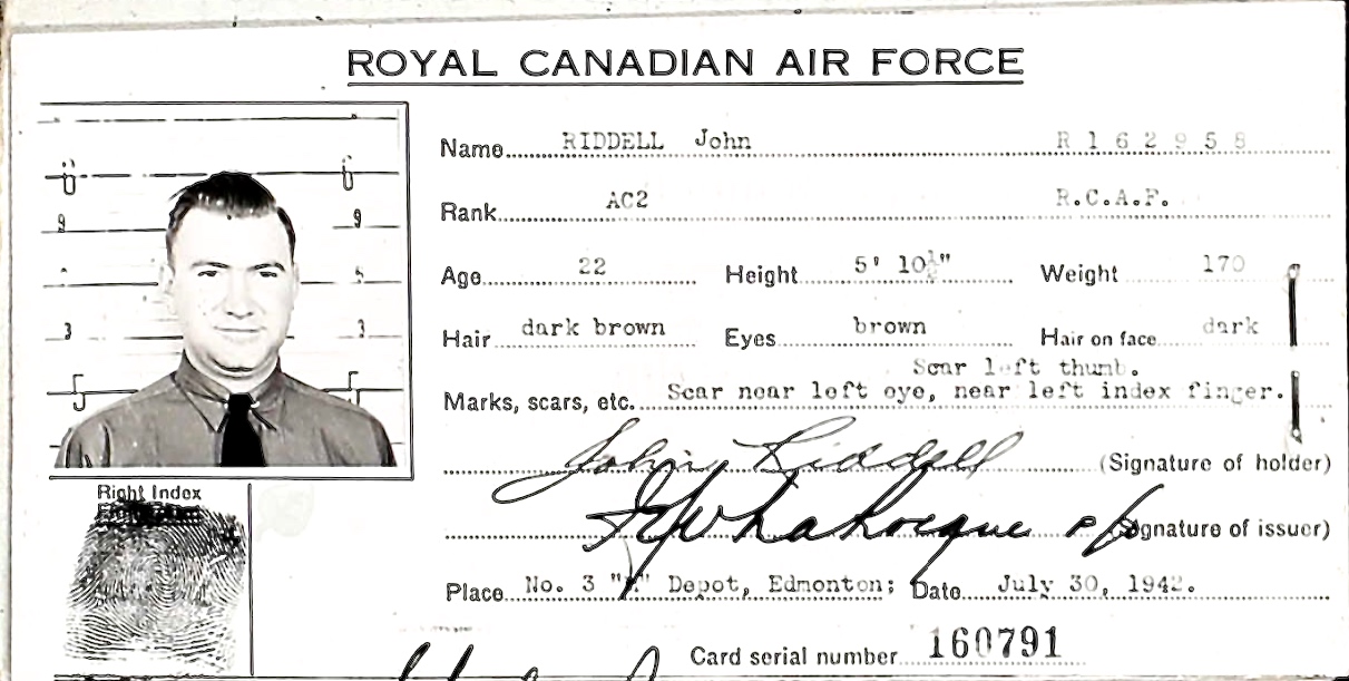 Photo of JOHN RIDDELL