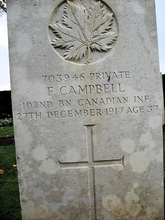 Grave marker