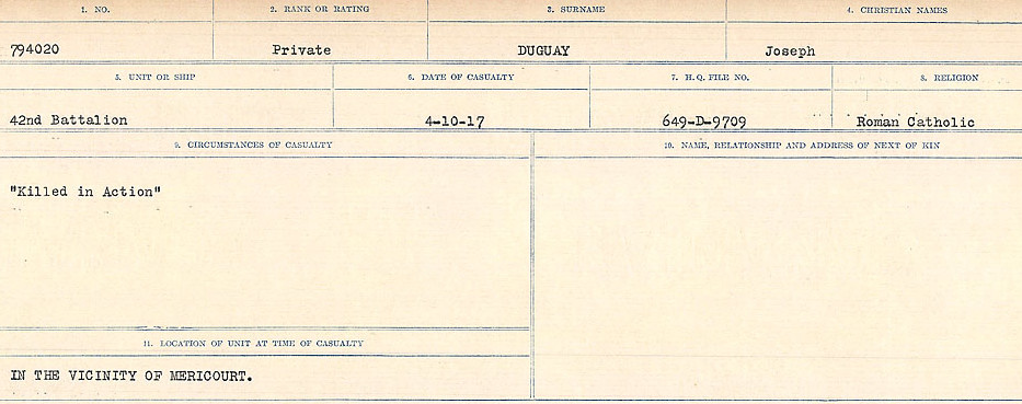 Circumstances of death registers