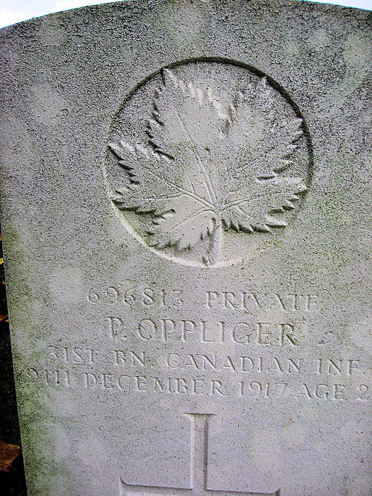 Grave marker