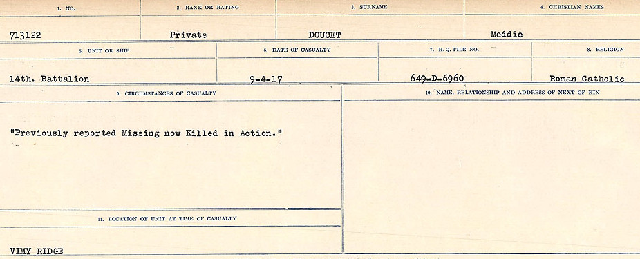 Circumstances of death registers
