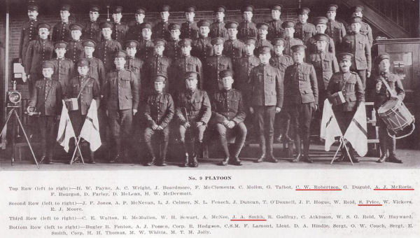 101st Battalion, C Company, 9th Platoon