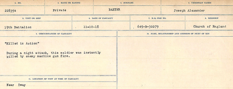 Circumstances of Death Registers