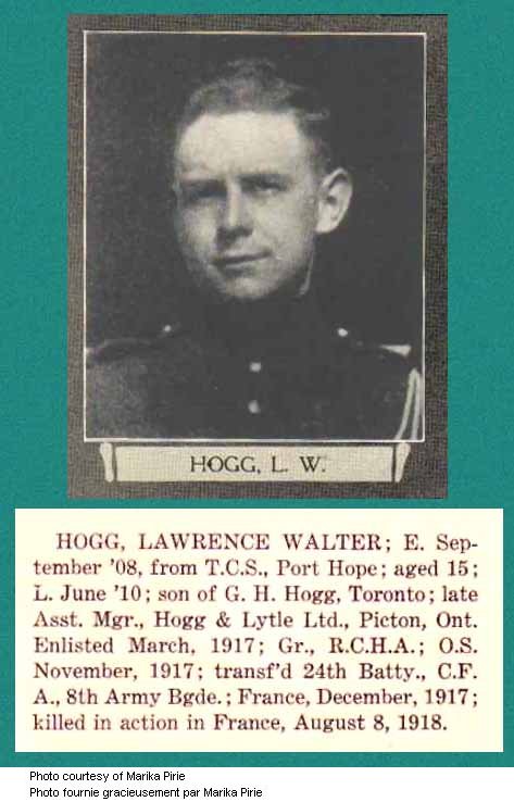 Photo of Lawrence Walter Hogg