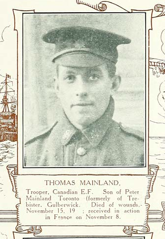 Photo of THOMAS GAVIN MAINLAND