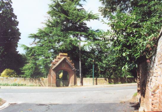 Entrance to Cemetery