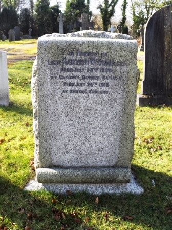 Grave marker