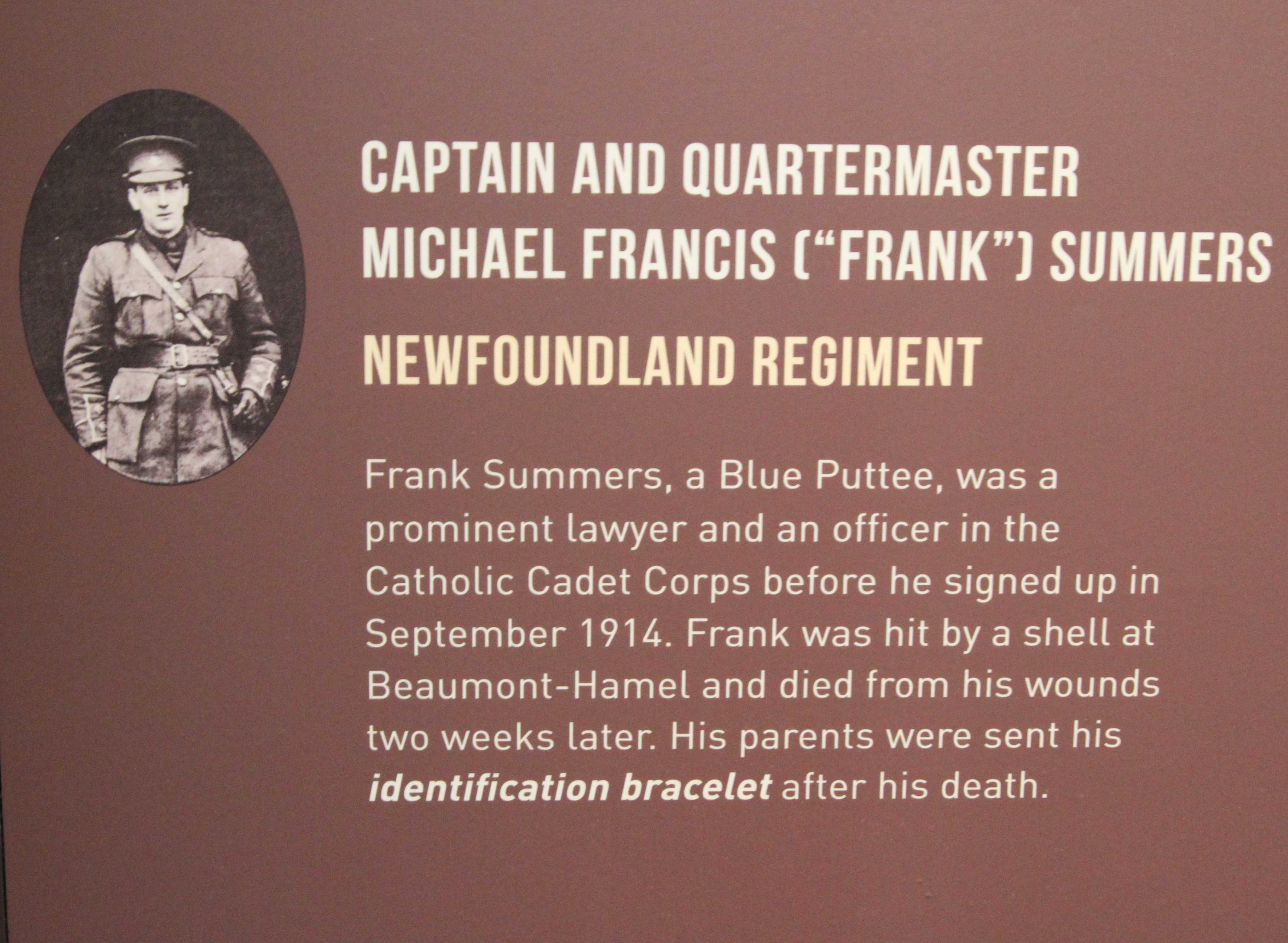 Photo de MICHAEL FRANCIS SUMMERS