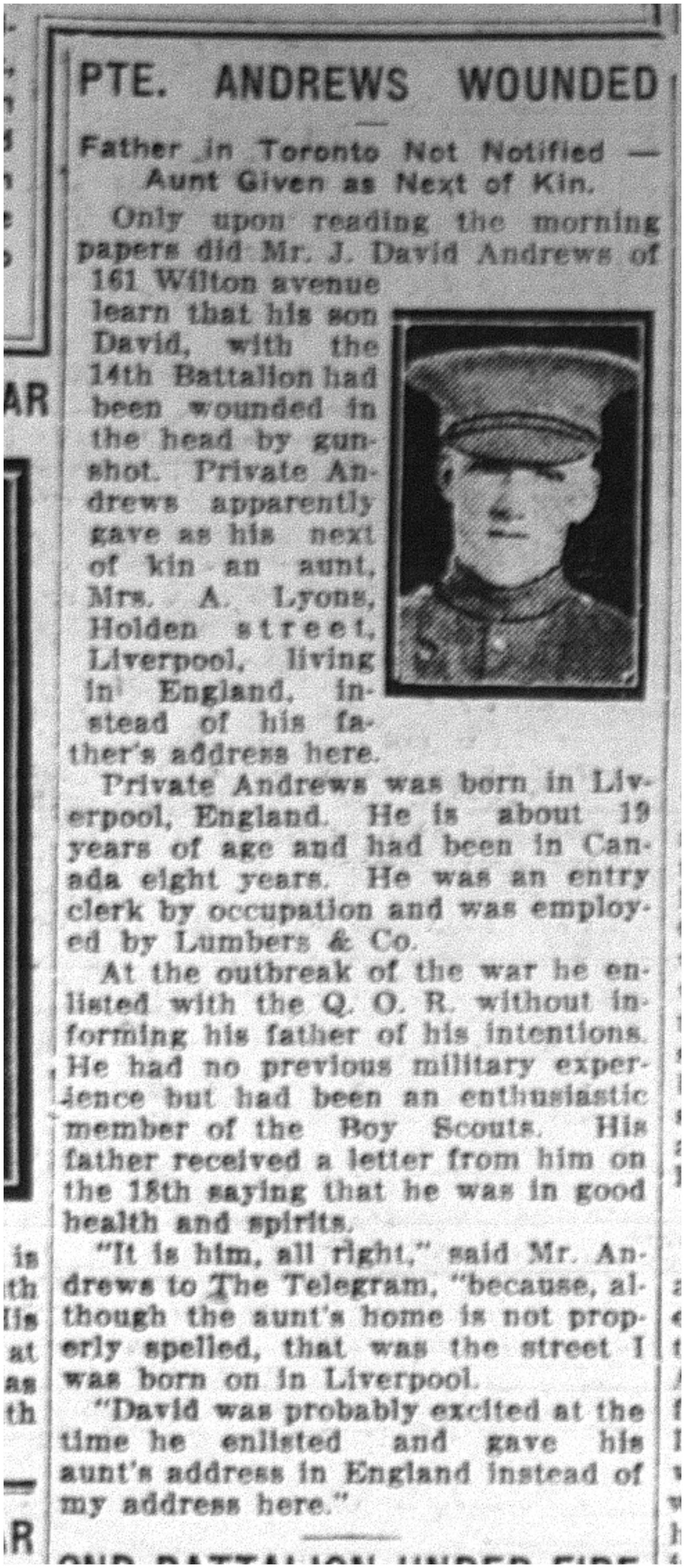 Photo of David Andrews