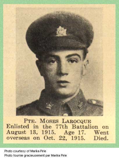 Photo of Moise Larocque