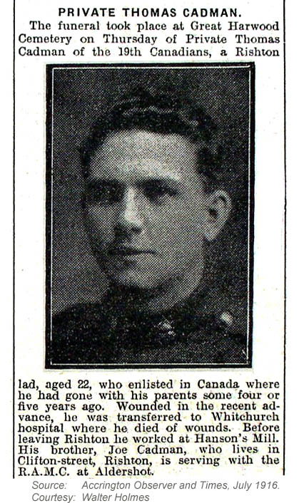 Photo of Thomas Cadman