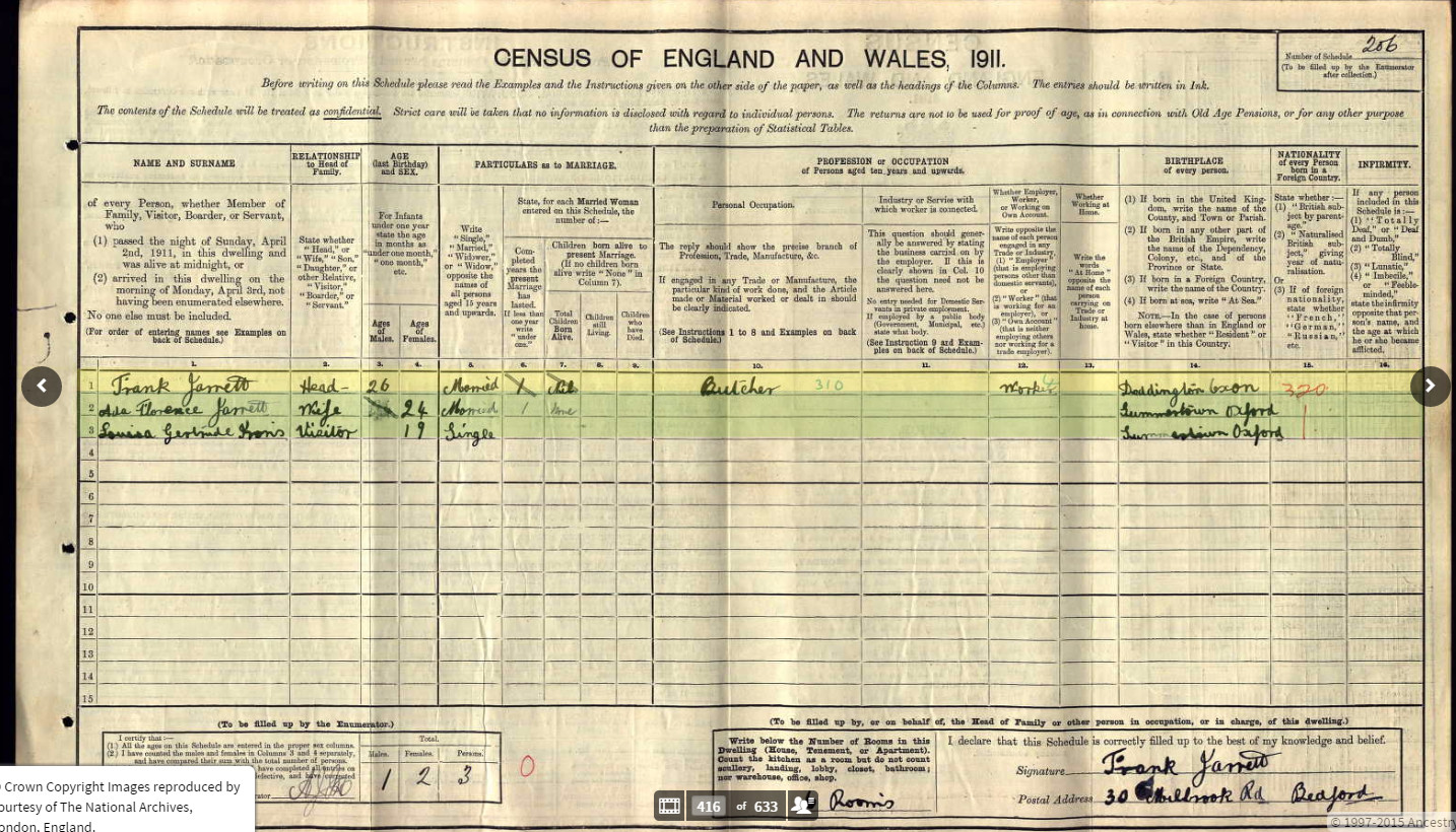 Census of 1911