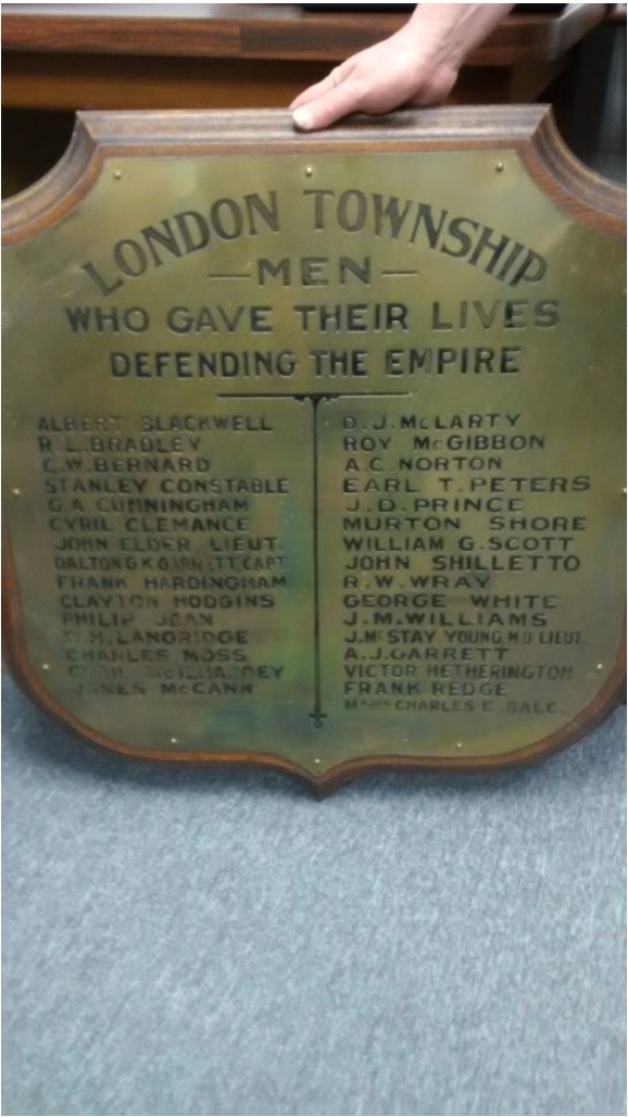 Memorial Plaque