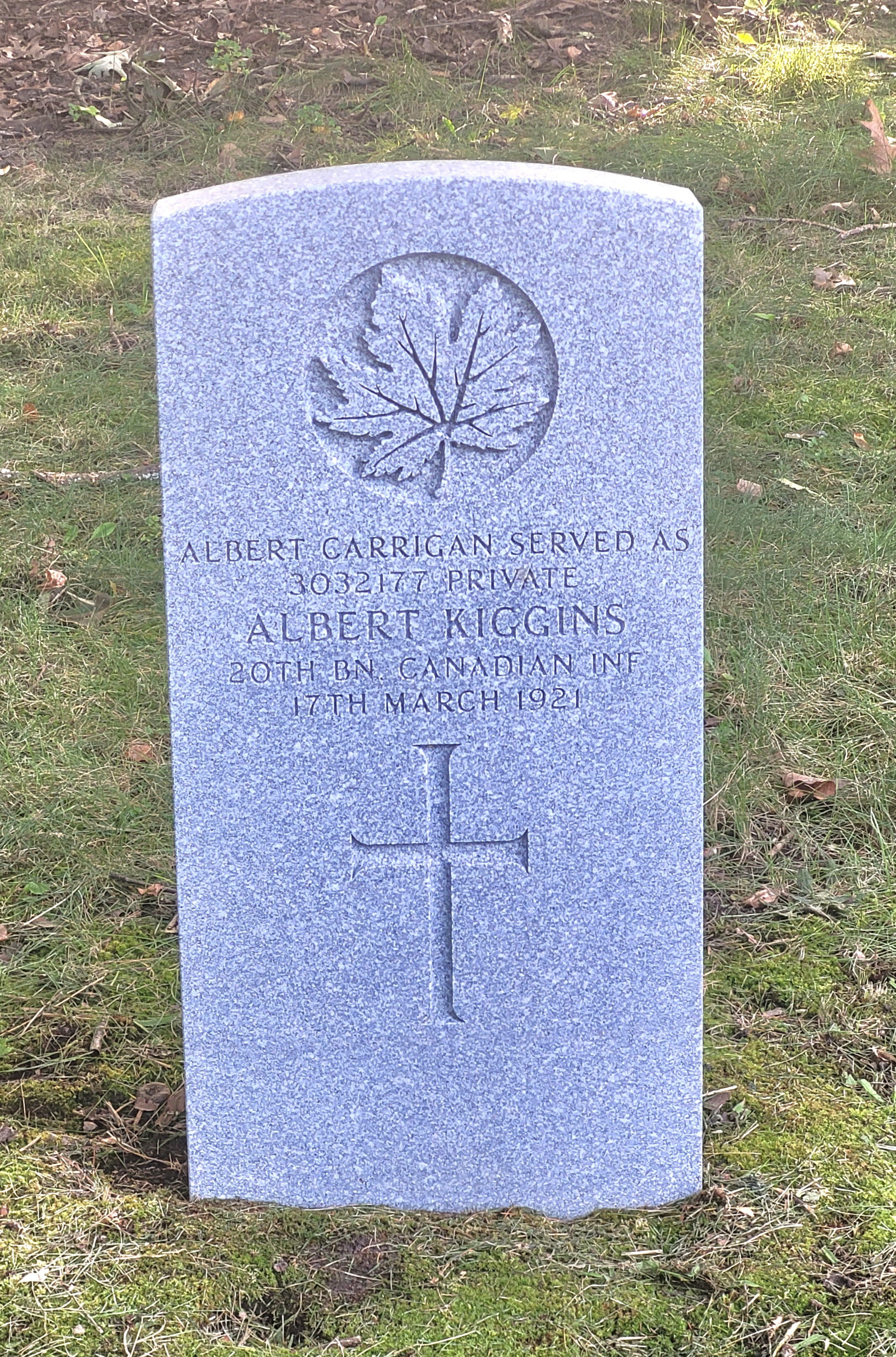 Grave marker