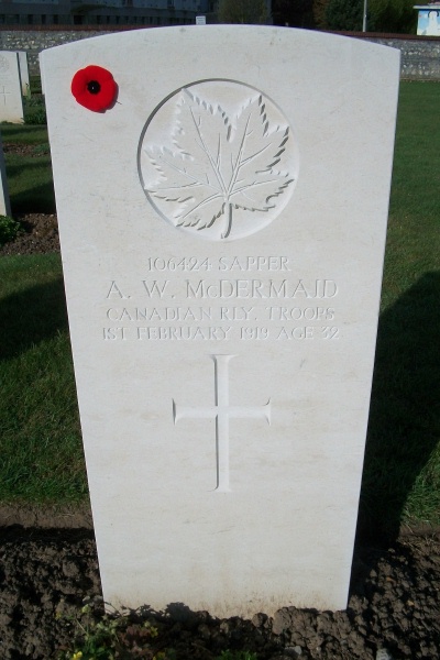 Photo of ARCHIE WALLACE MCDERMAID