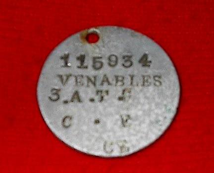 Metal ID tag