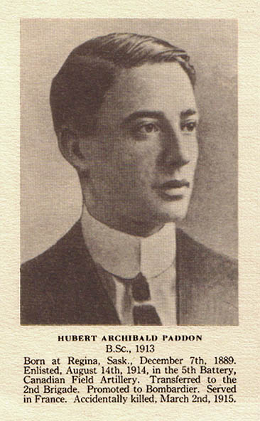 Photo of Herbert Archibald Paddon