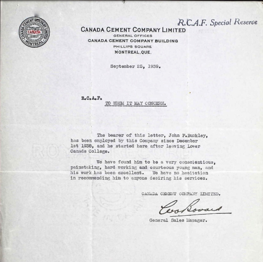 Letter of recommendation