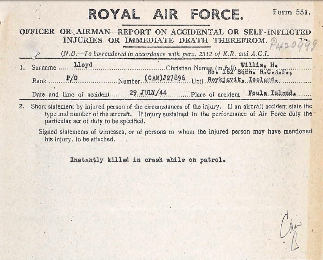 Circumstances of death