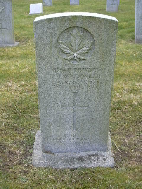 Grave marker