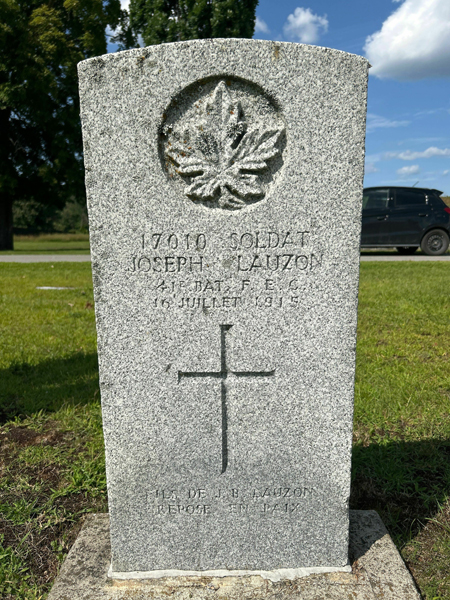 Grave marker