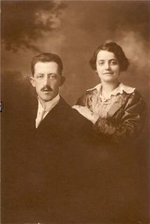 Adelard Leblanc and wife Antoinette Rochette