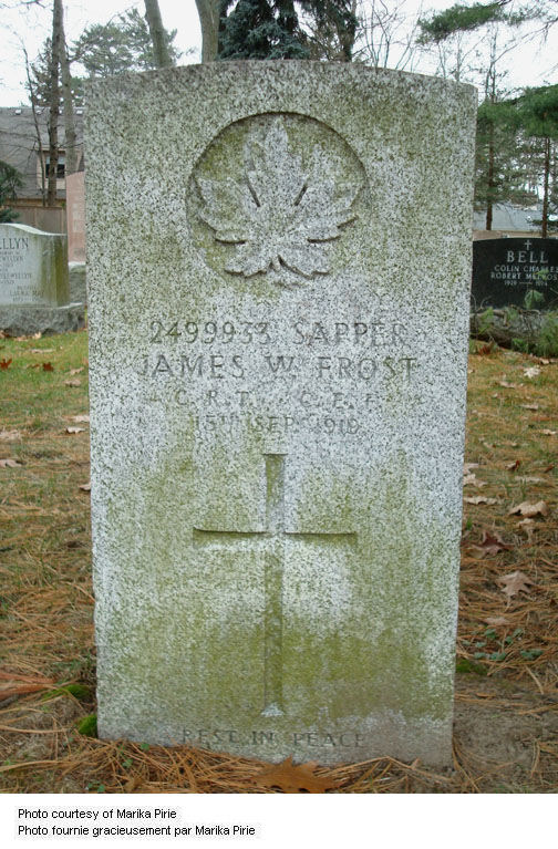 Grave marker