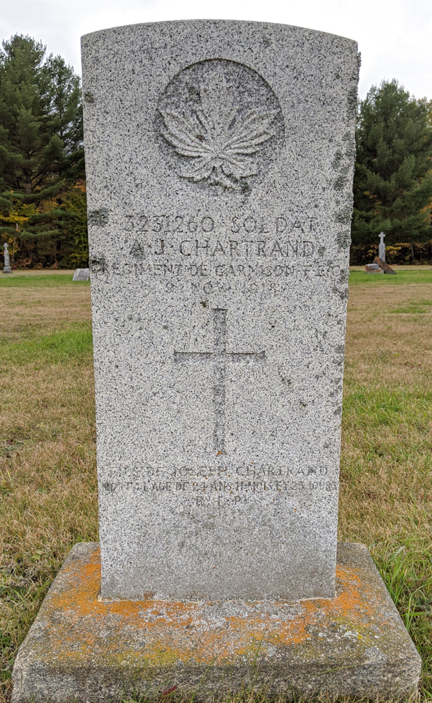 Grave marker